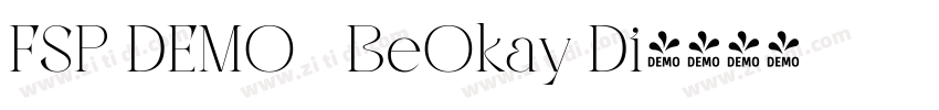 FSP DEMO   BeOkay Di字体转换